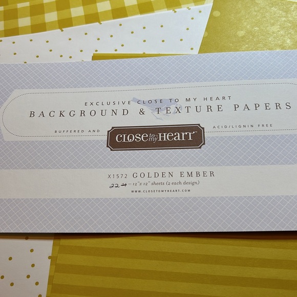 CTMH scrapbook paper - Picture 2 of 14